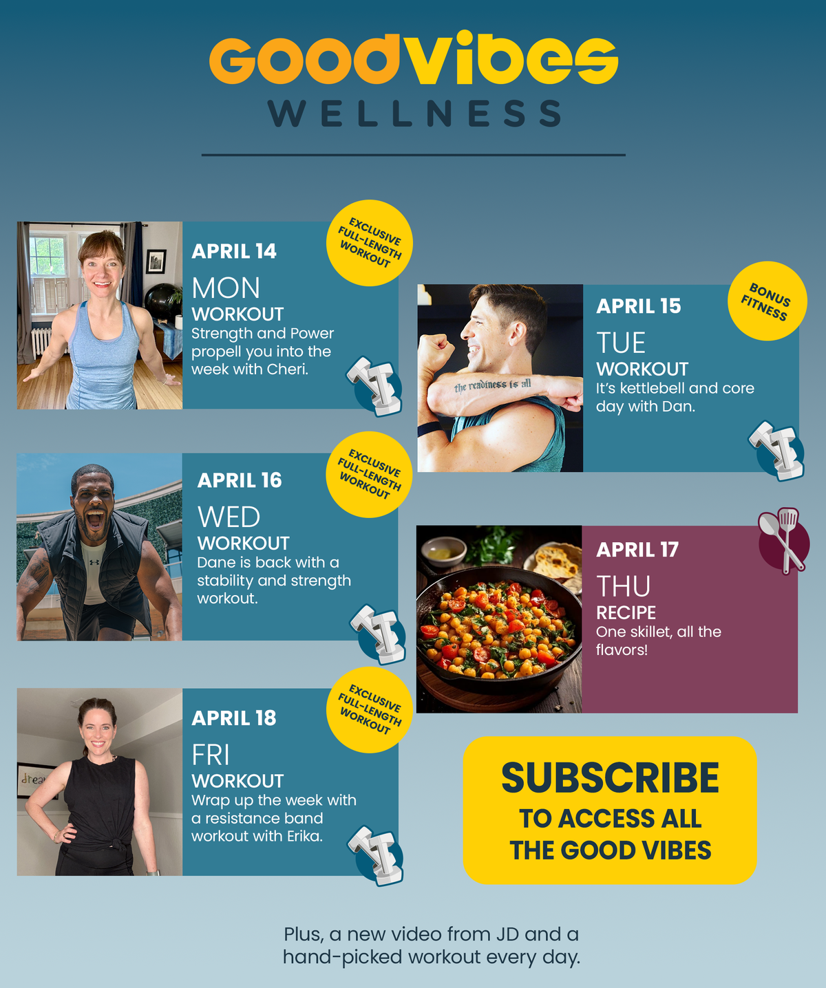 Next Week on Good Vibes Wellness