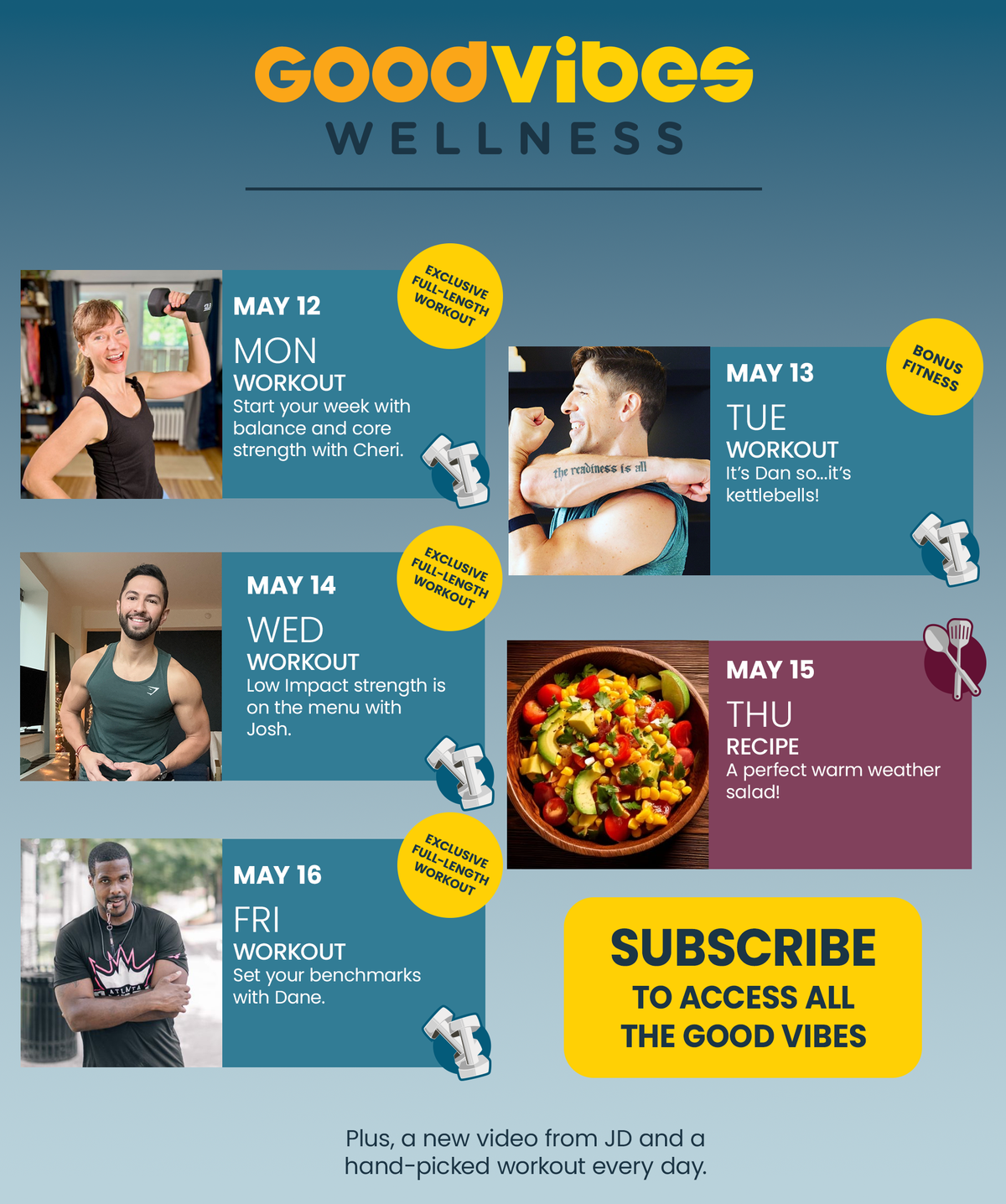 Next Week on Good Vibes Wellness