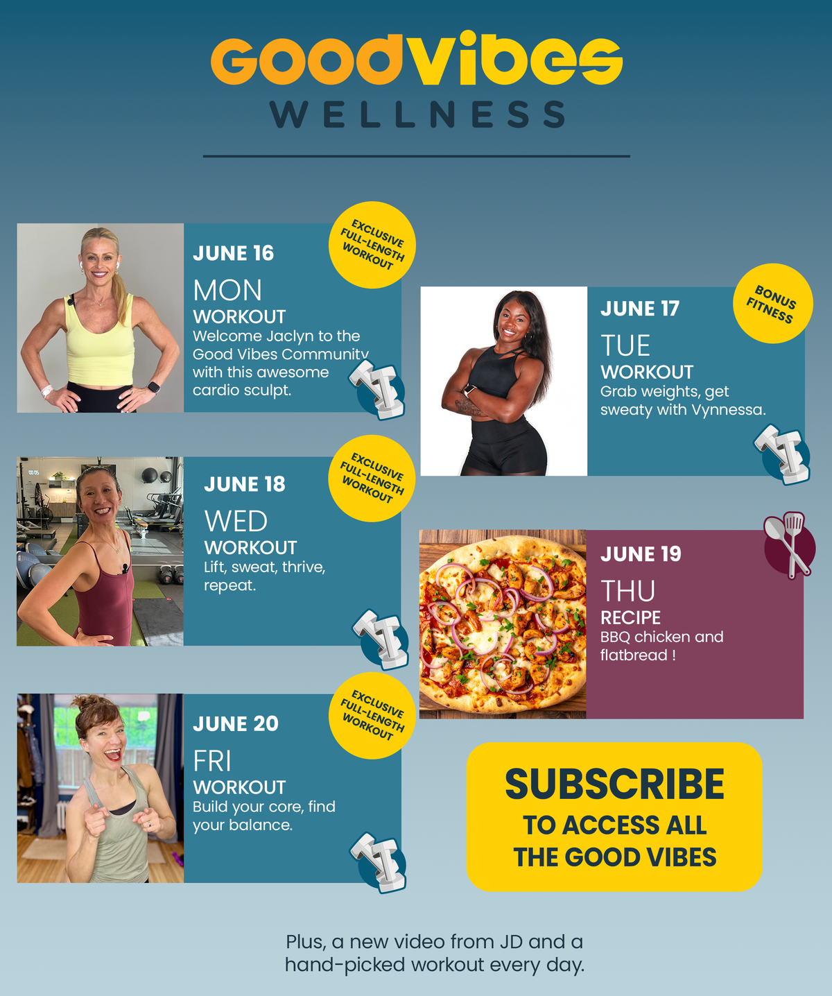 Next Week On Good Vibes Wellness