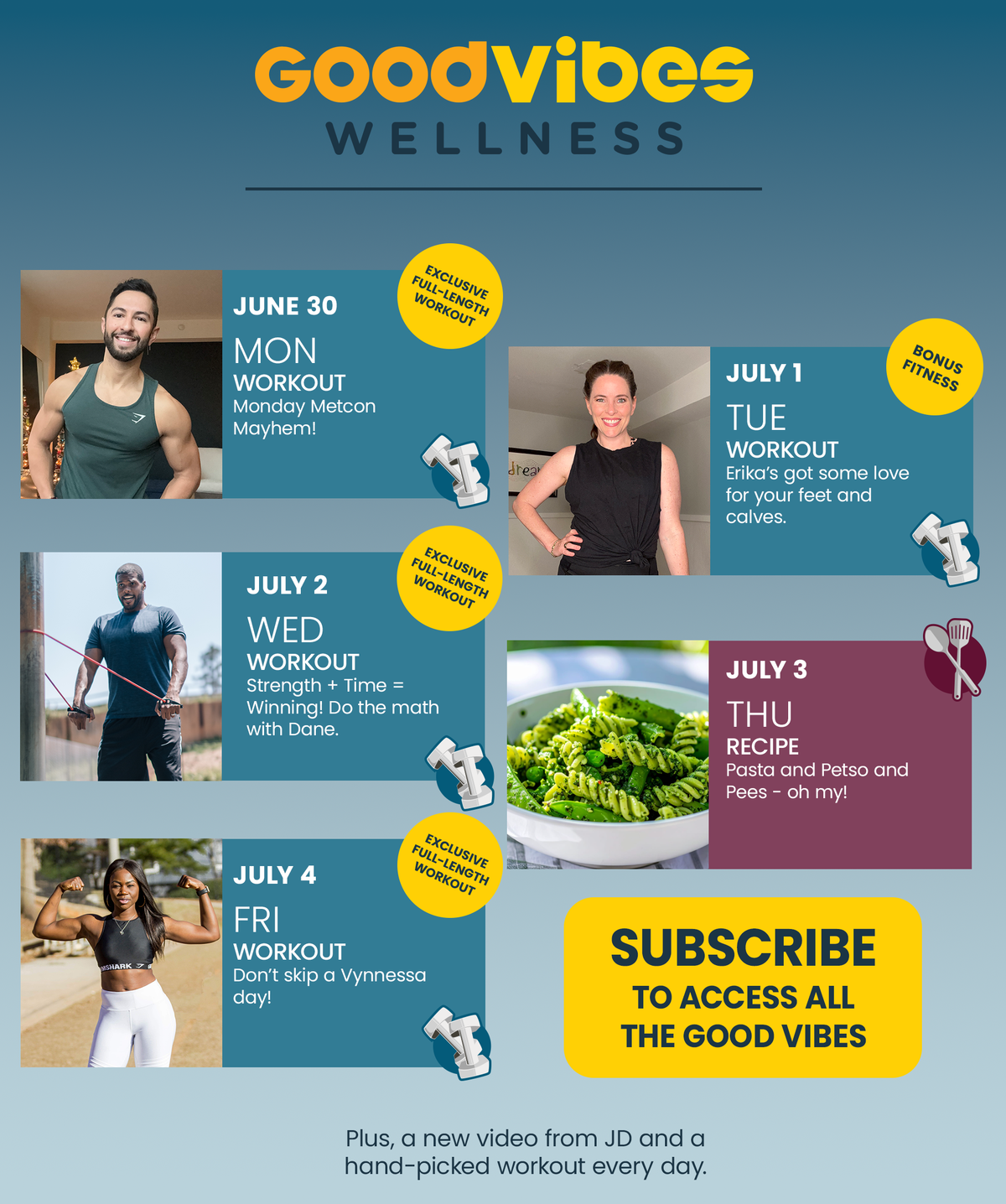 Next Week On Good Vibes Wellness