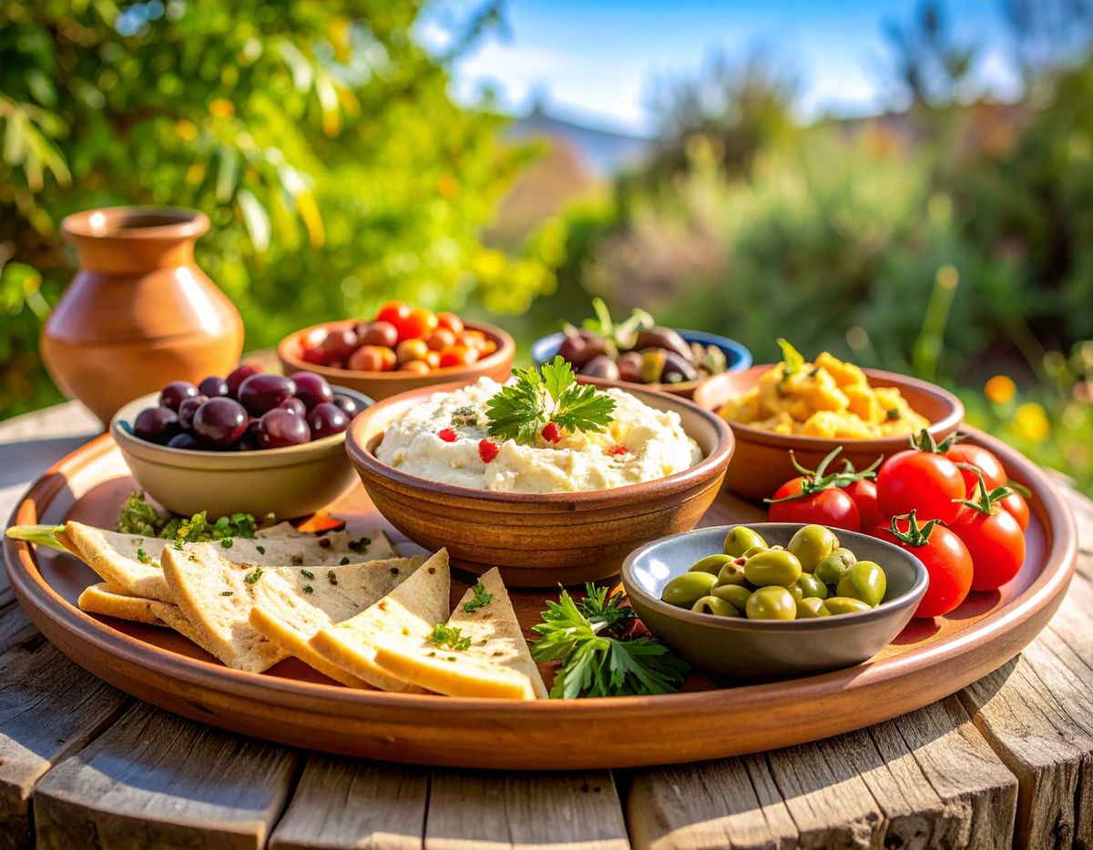 🫒 Good Vibes No-Cook Summer Mezze Plates