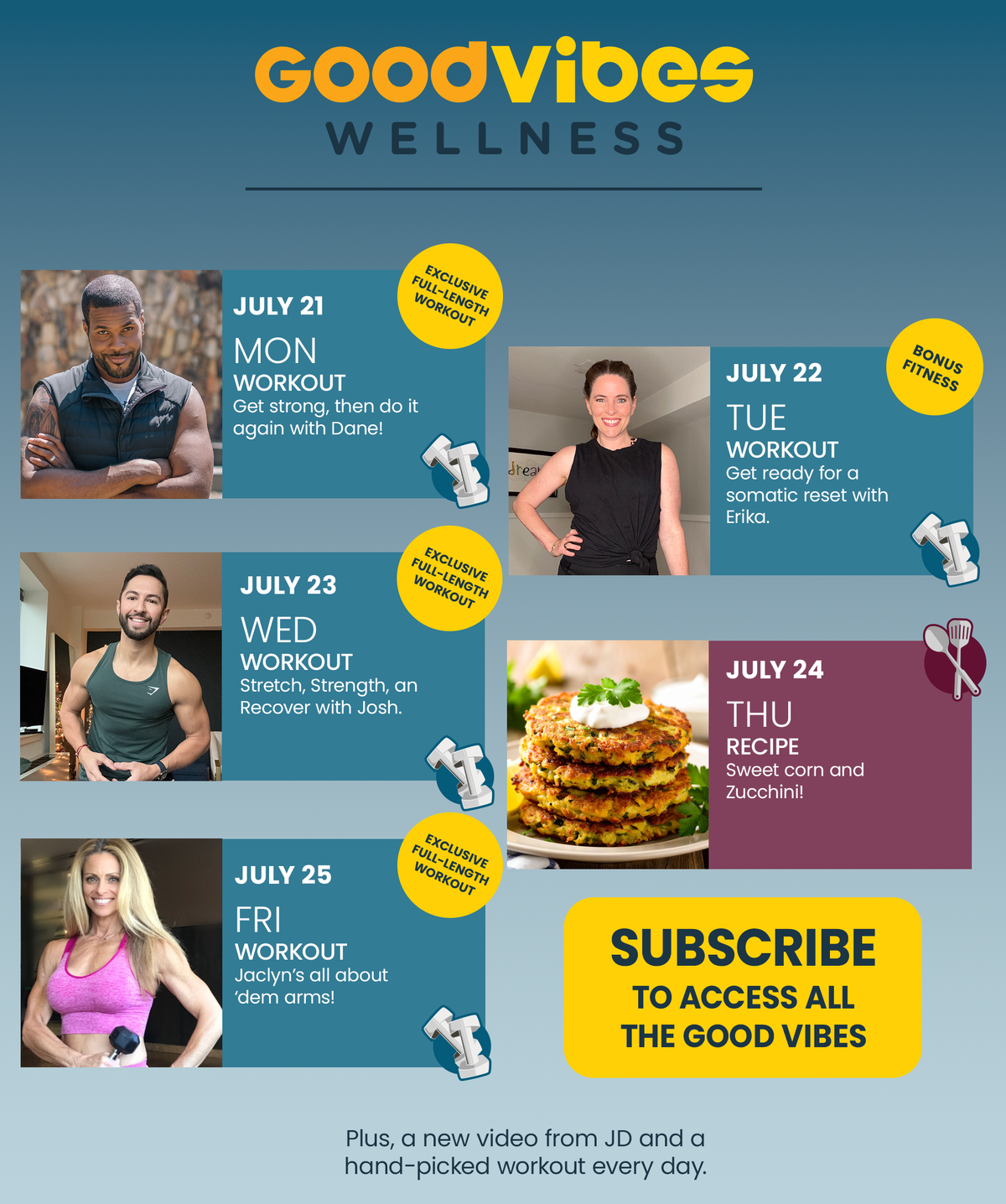 Next Week on Good Vibes Wellness