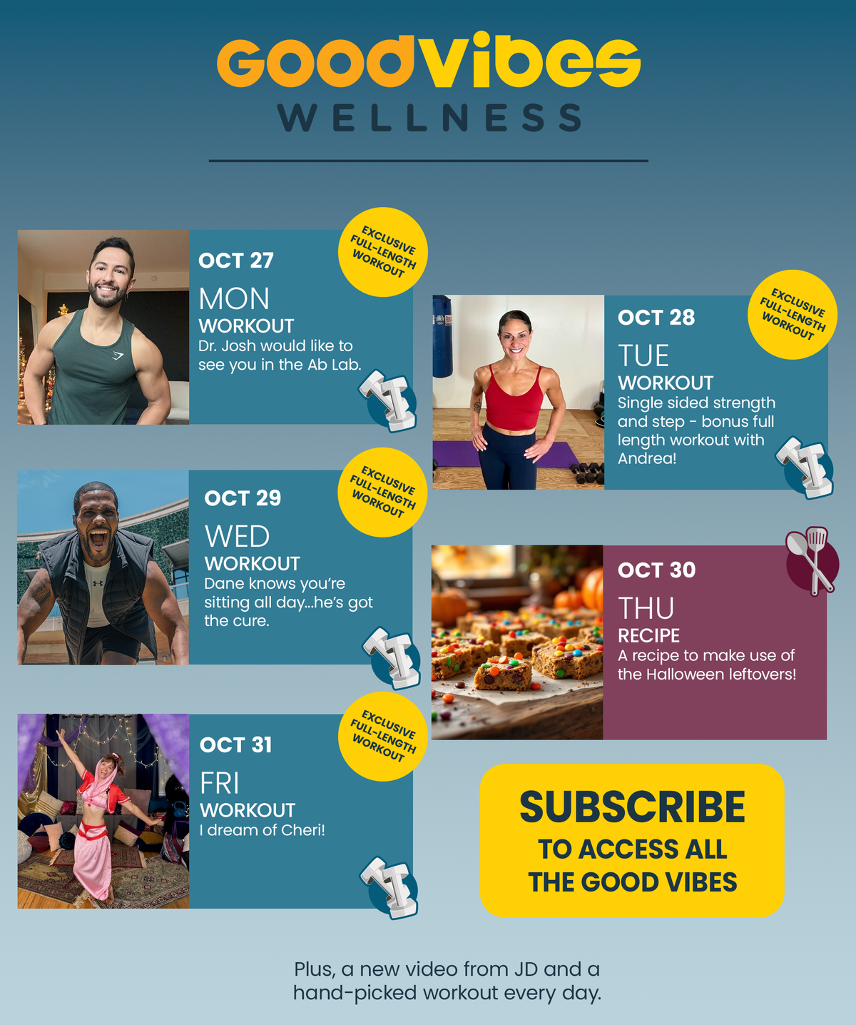 Next Week on Good Vibes Wellness