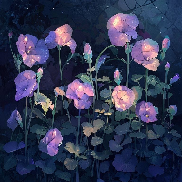 Fun Fact: Some plants glow in the dark…with a little help from science!