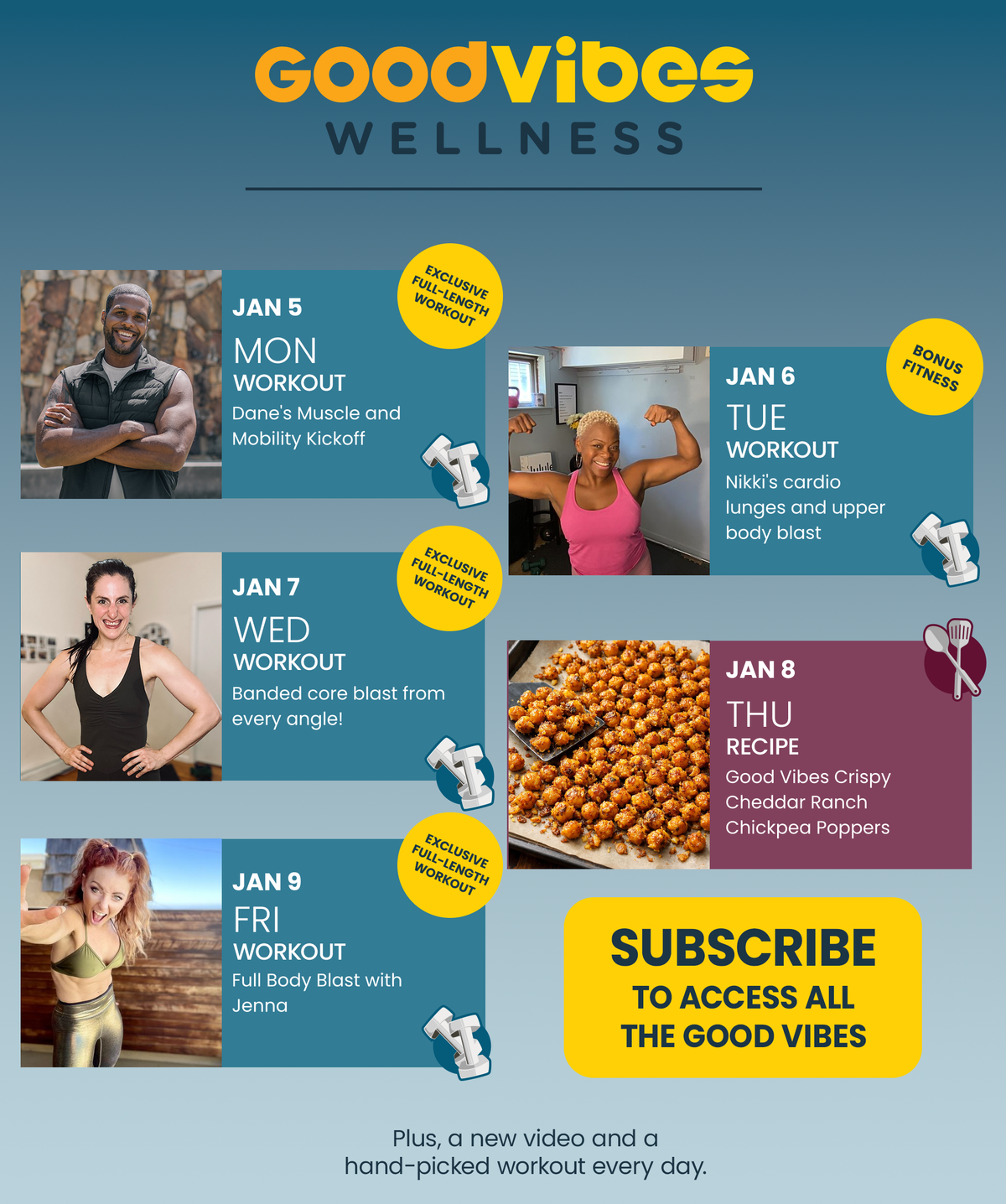 Next Week on Good Vibes Wellness