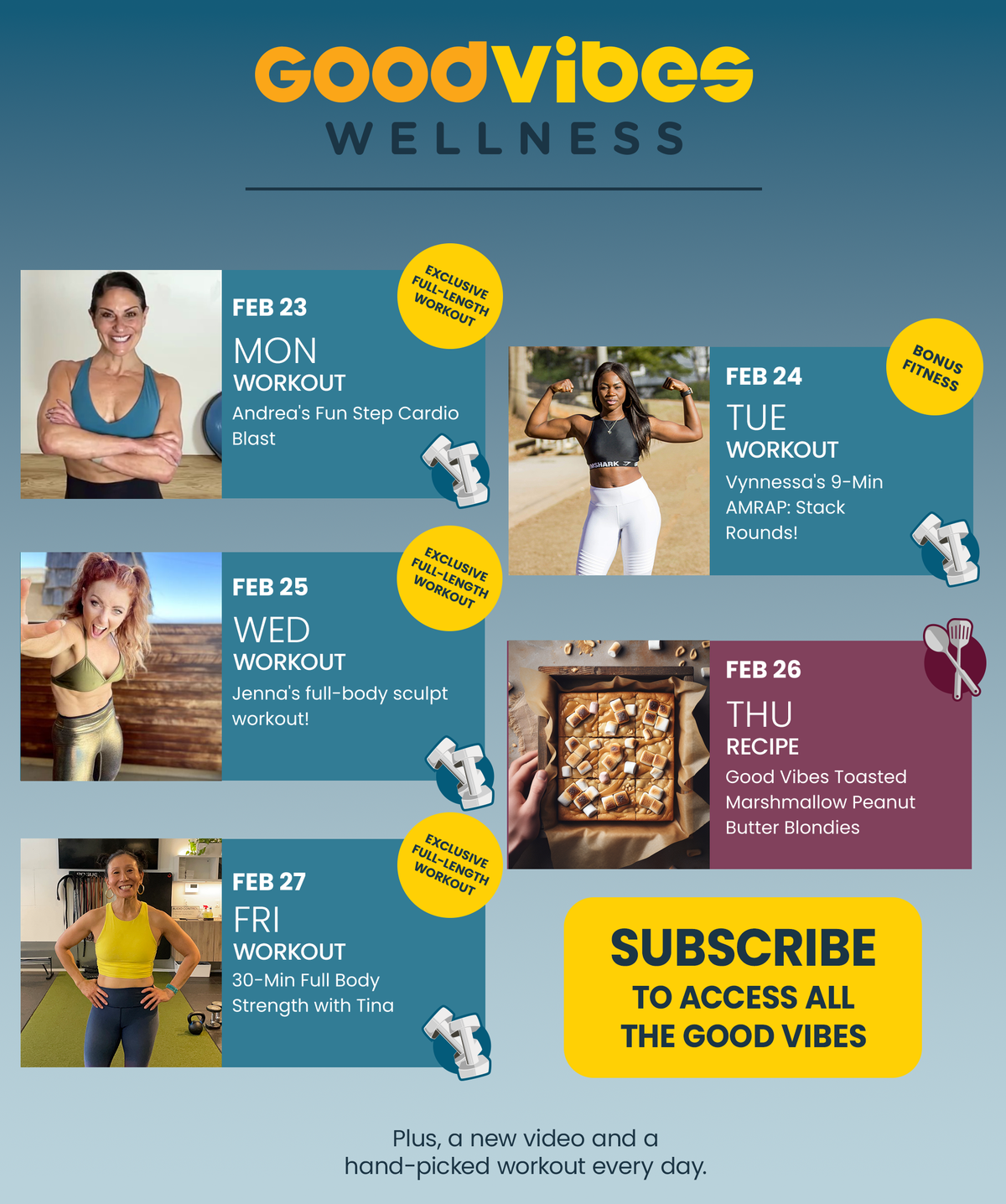 Next Week on Good Vibes Wellness