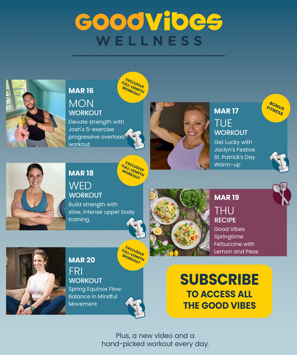 Next Week on Good Vibes Wellness