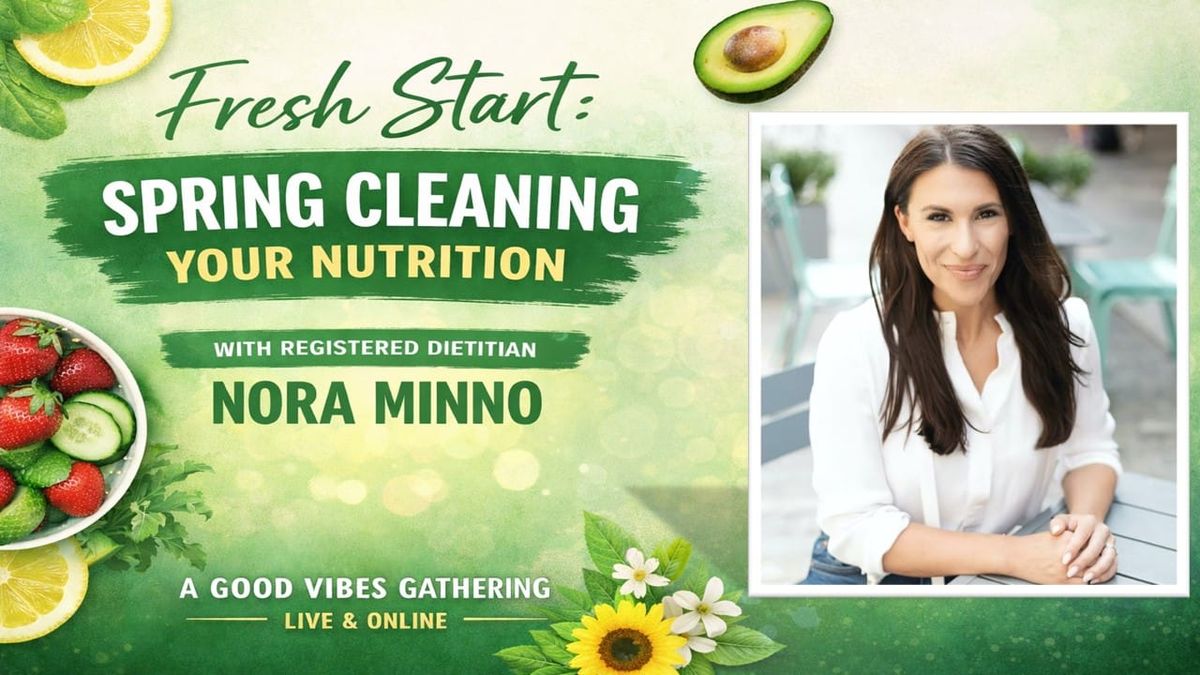 [Zoom Link] Don’t Miss Tomorrow's Good Vibes Gathering with Nora