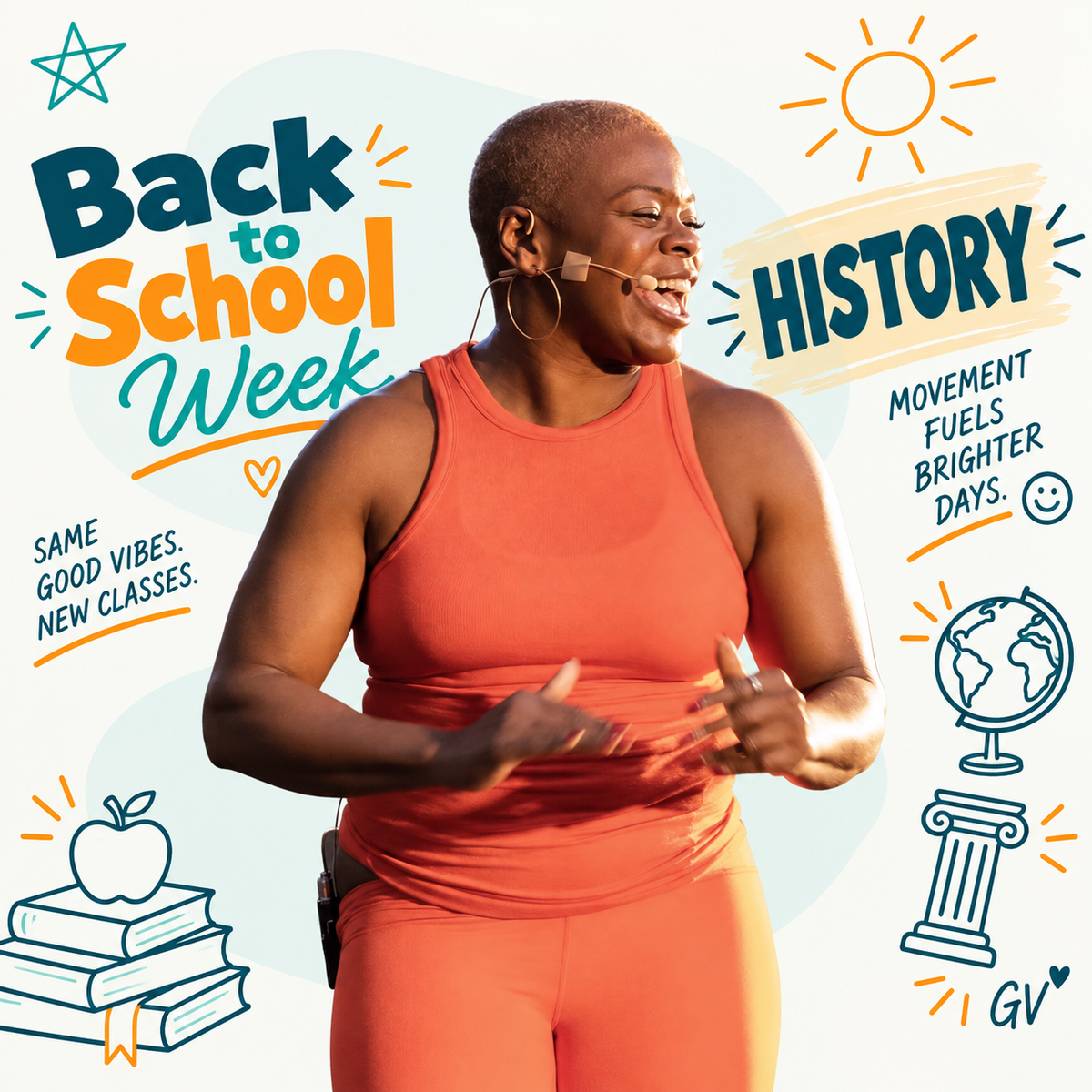 WORKOUT: Throwback Thursday — Nikki's Back to School History Class