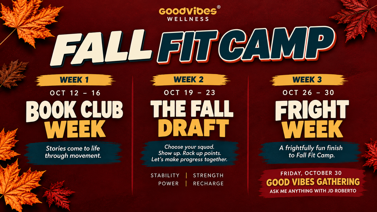 🍂 Fall Fit Camp starts TOMORROW!