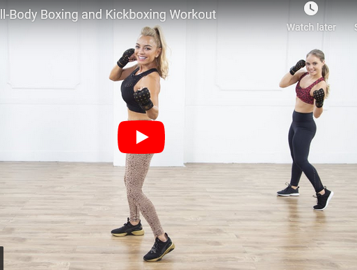40 Min Full Body Kickboxing