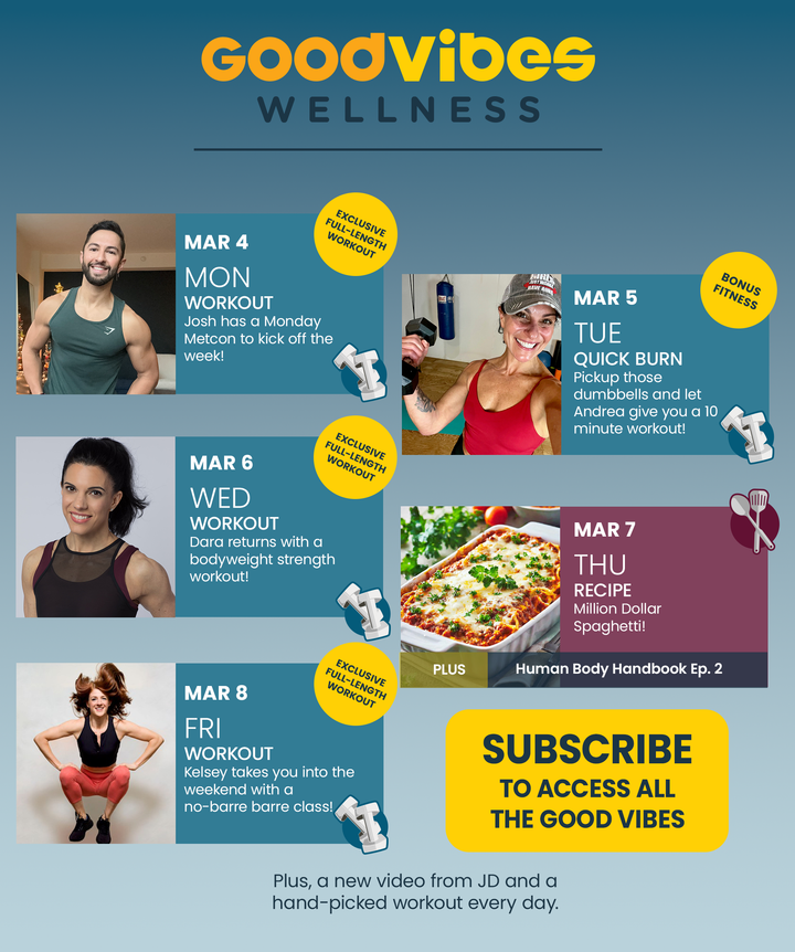 Next Week on Good Vibes Wellness