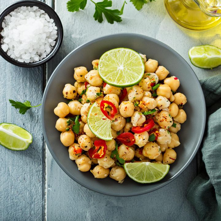 RECIPE: Chili Lime Chickpea Salad