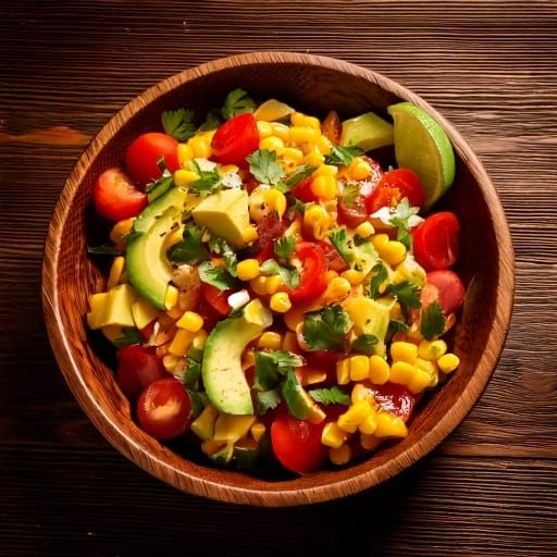 RECIPE: Good Vibes Summer Corn & Avocado Salad