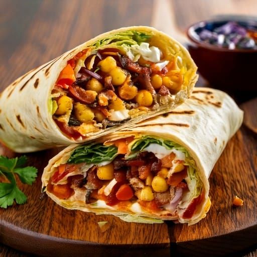 RECIPE: Good Vibes BBQ Chickpea Wraps