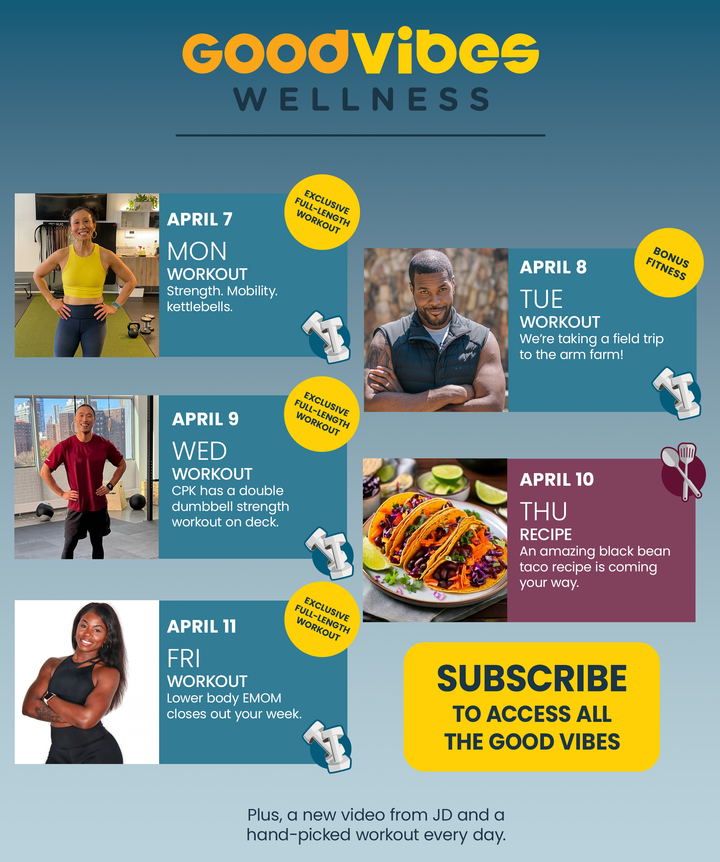 Next Week on Good Vibes Wellness