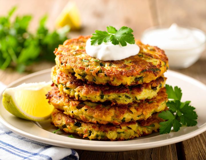 🌽 Good Vibes Sweet Corn & Zucchini Fritters