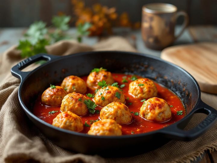 Good Vibes Spiced Turkey & Veggie Meatballs