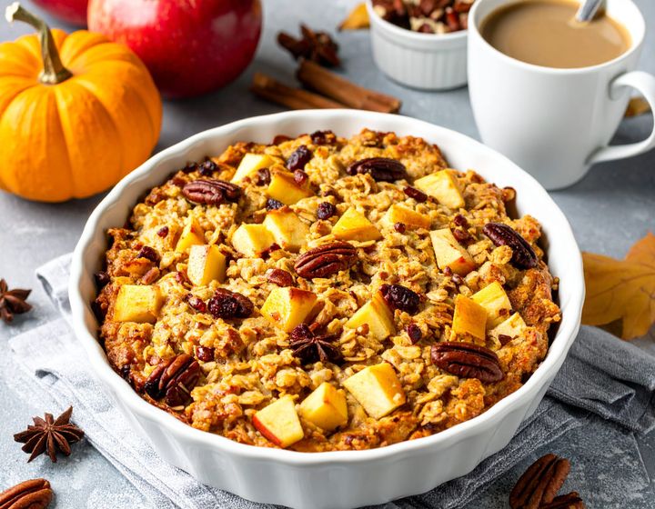 Good Vibes Autumn Breakfast Bake