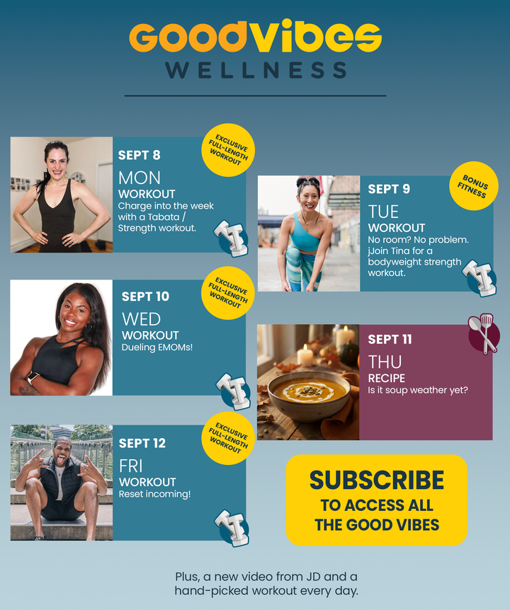 Next Week on Good Vibes Wellness