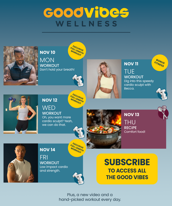 Next Week on Good Vibes Wellness