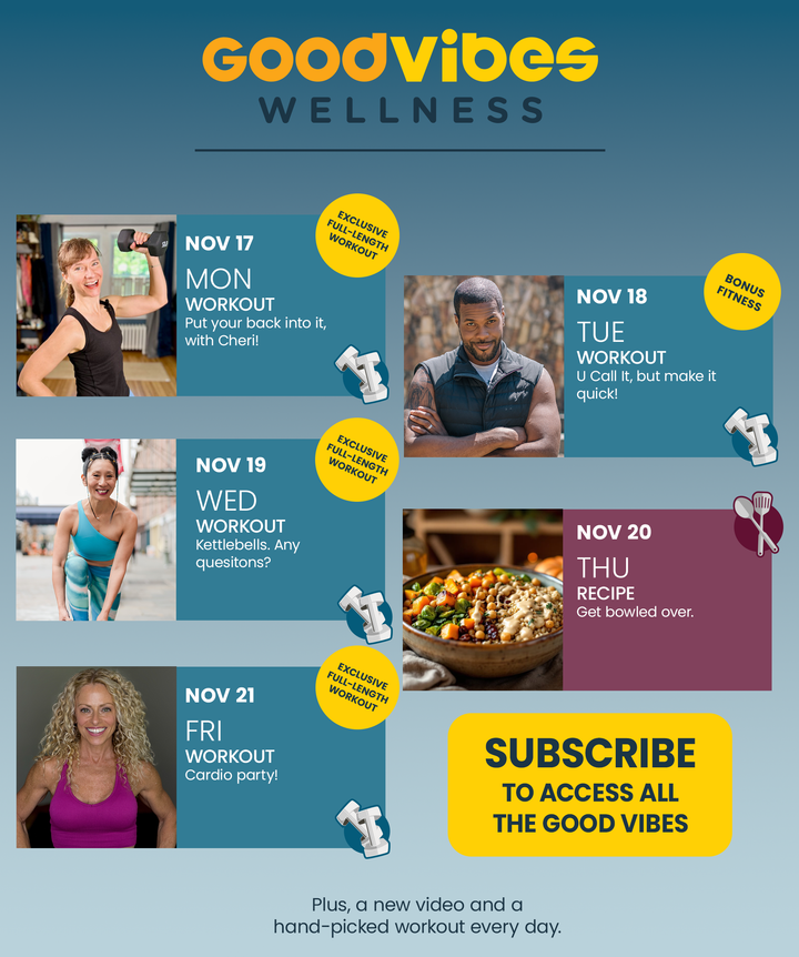 Next Week on Good Vibes Wellness