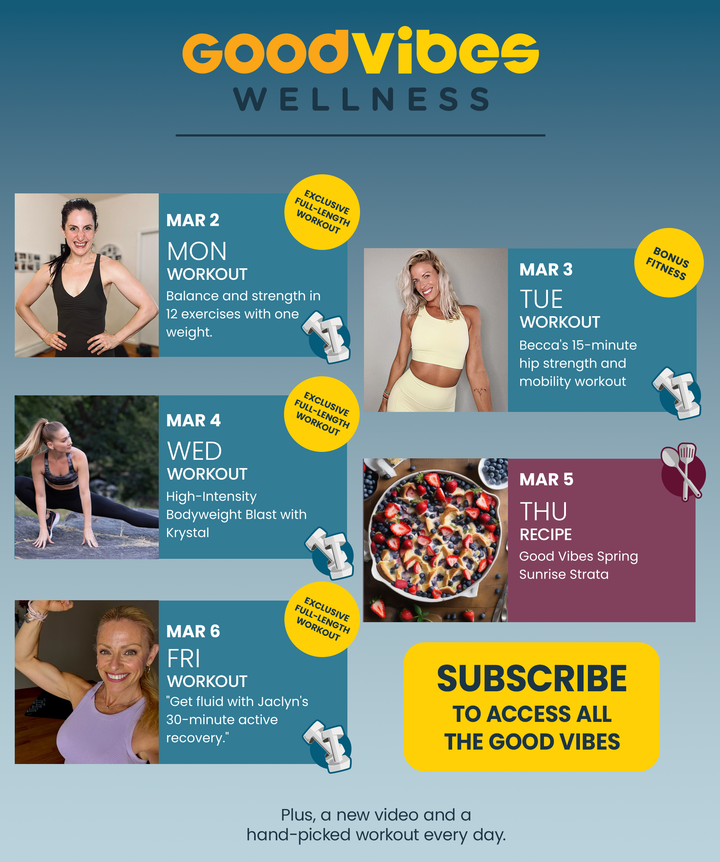 Next Week on Good Vibes Wellness