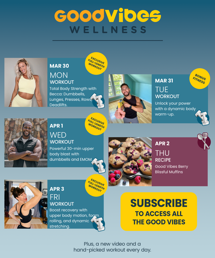 Next Week on Good Vibes Wellness