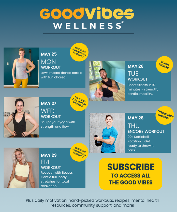 Next Week on Good Vibes Wellness
