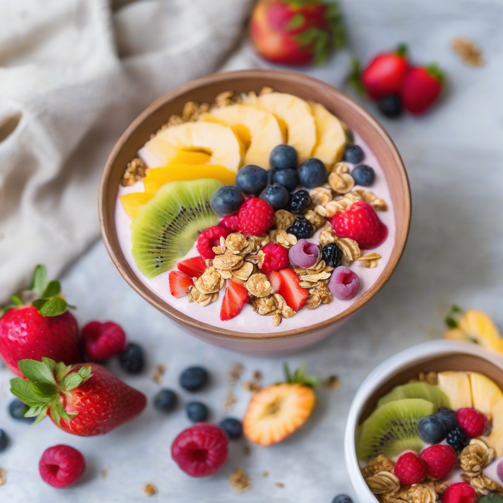 Good Vibes Summer Sunrise Smoothie Bowl