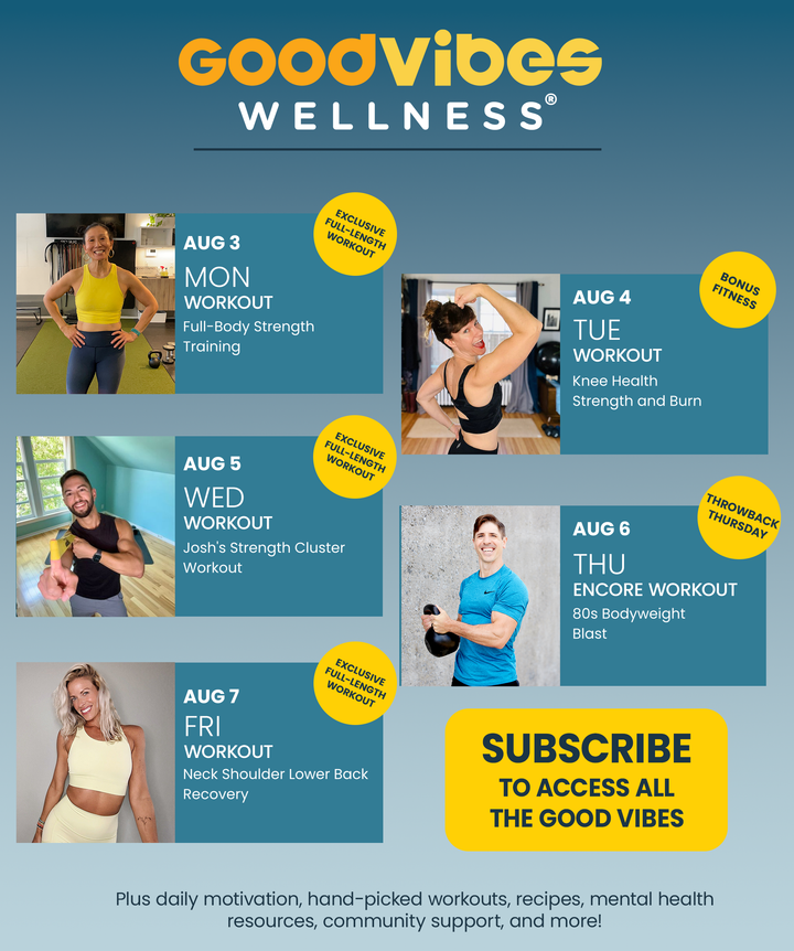 Next Week on Good Vibes Wellness