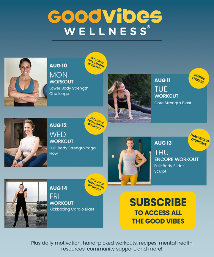 Next Week on Good Vibes Wellness