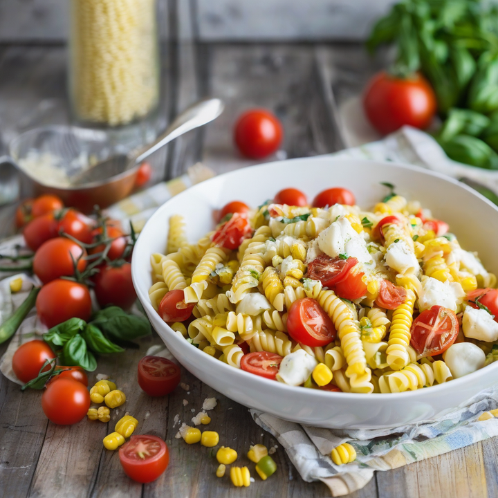 Good Vibes Summer Corn Frenzy Pasta