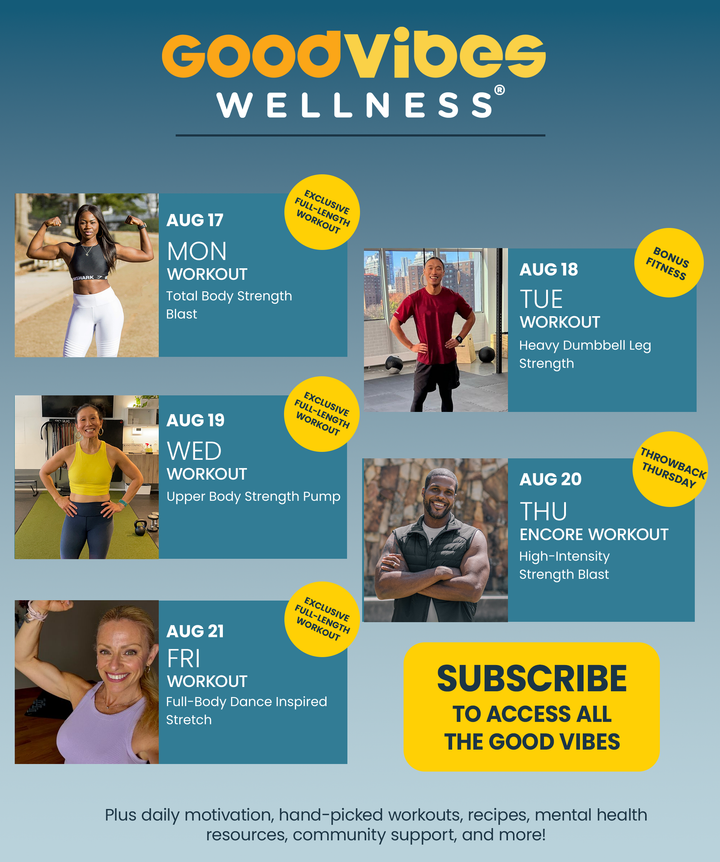 Next Week on Good Vibes Wellness