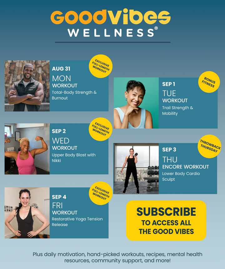 Next Week on Good Vibes Wellness