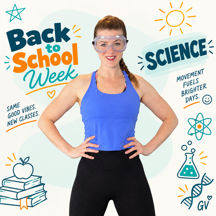 WORKOUT: Kelsey's Back to School Science Class