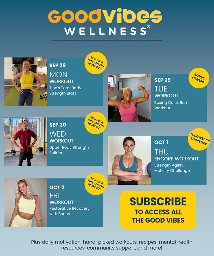 Next Week on Good Vibes Wellness
