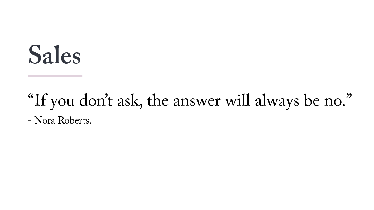 How do I win my first customers?