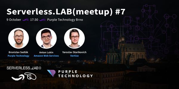 Serverless meetup #7 bude v Purple!