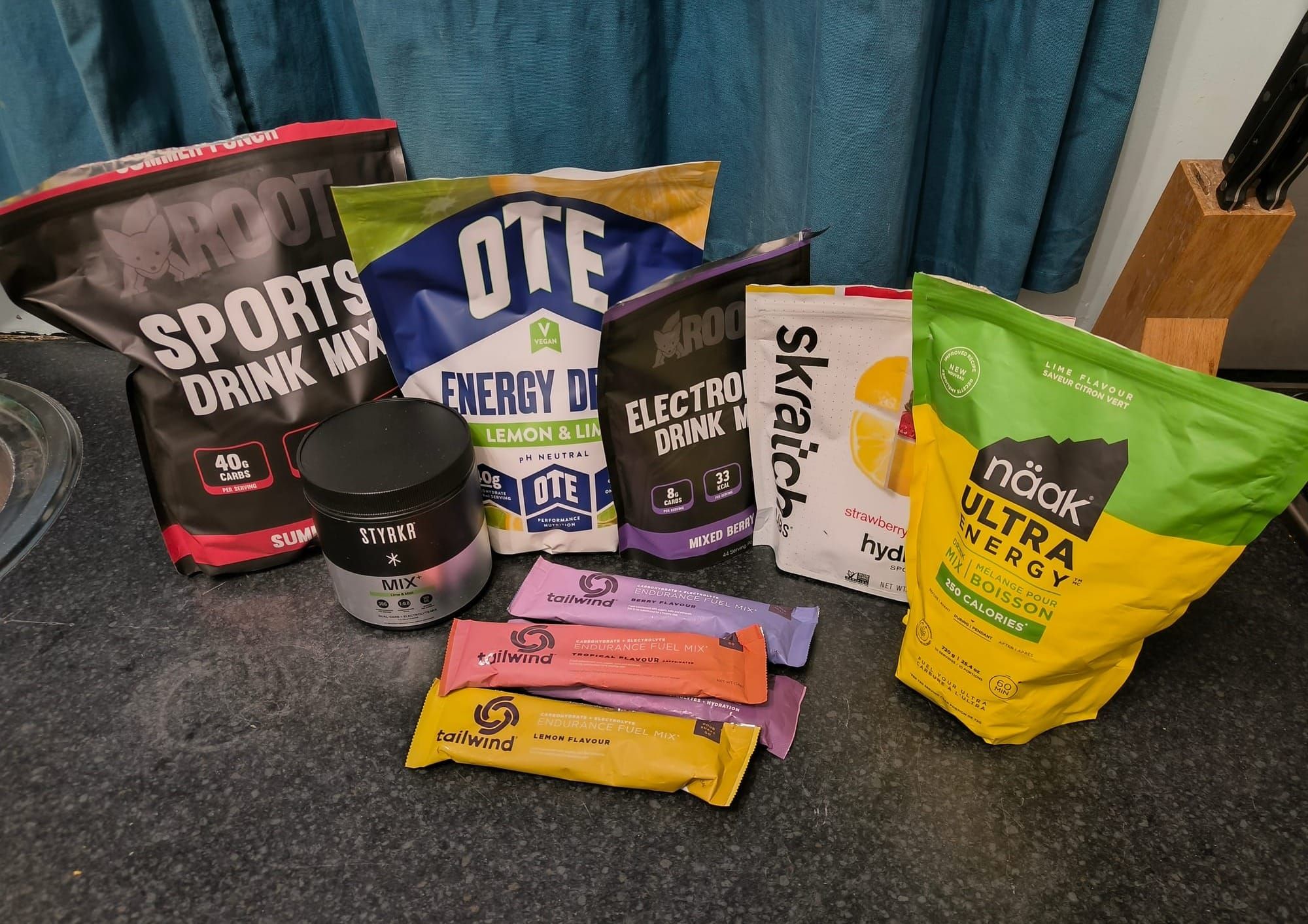 Fueling the Miles with Drinks Mixes