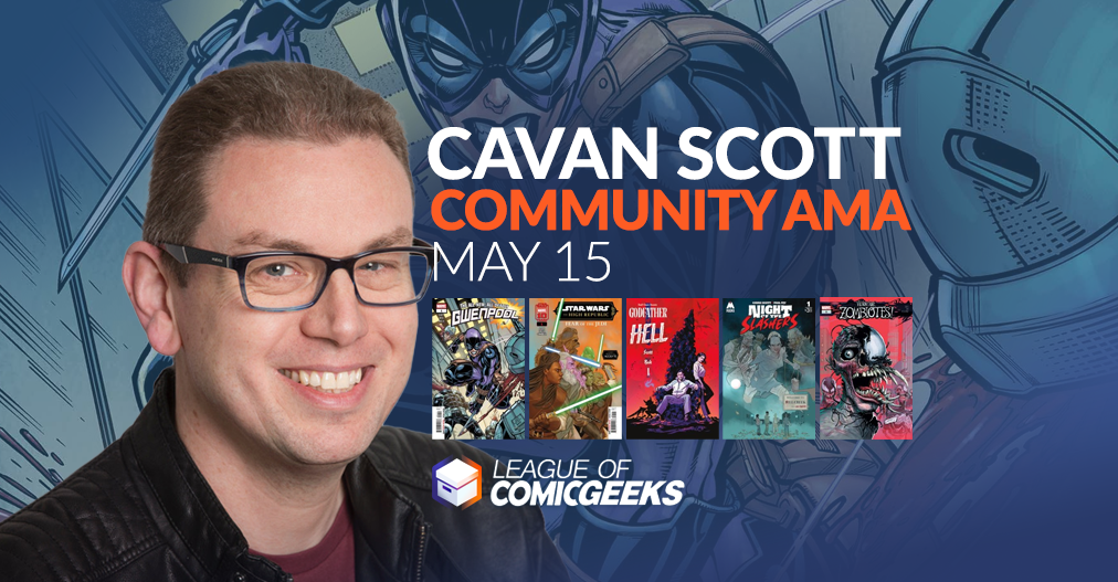 I'm doing an AMA with League of Comic Geeks