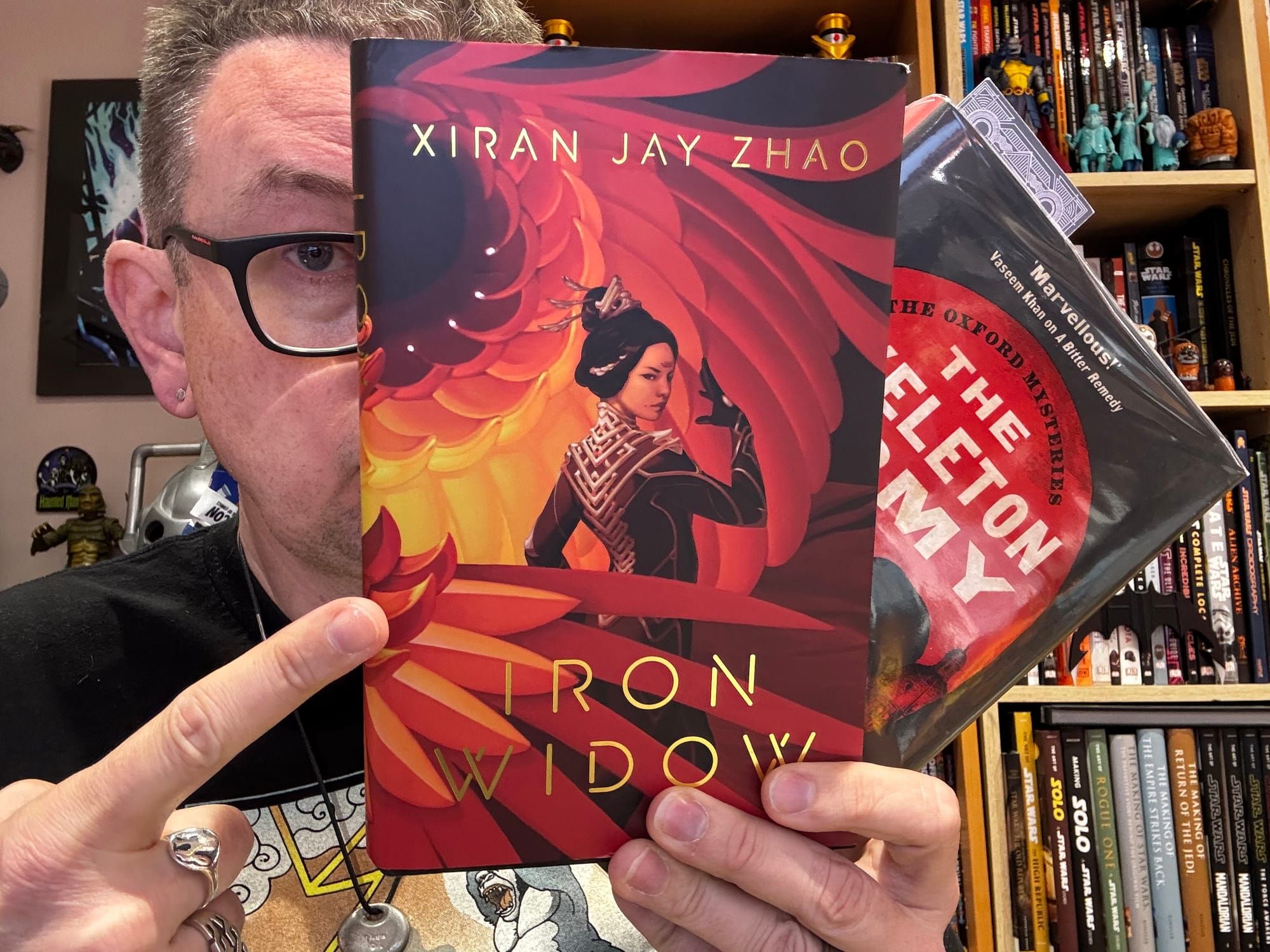 My first book vlog – Mechs, murders and (probably) mumbling!