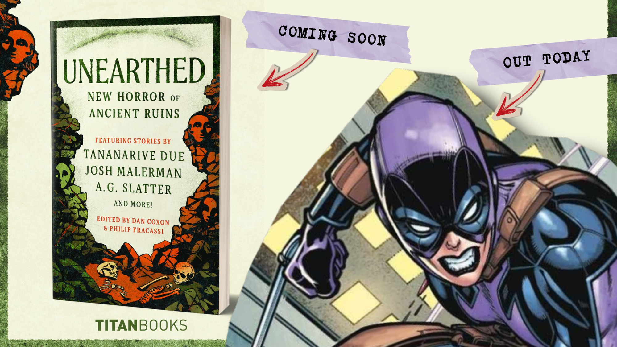 Announcing a new short story anthology – plus, Gwenpool trade paperback out today!