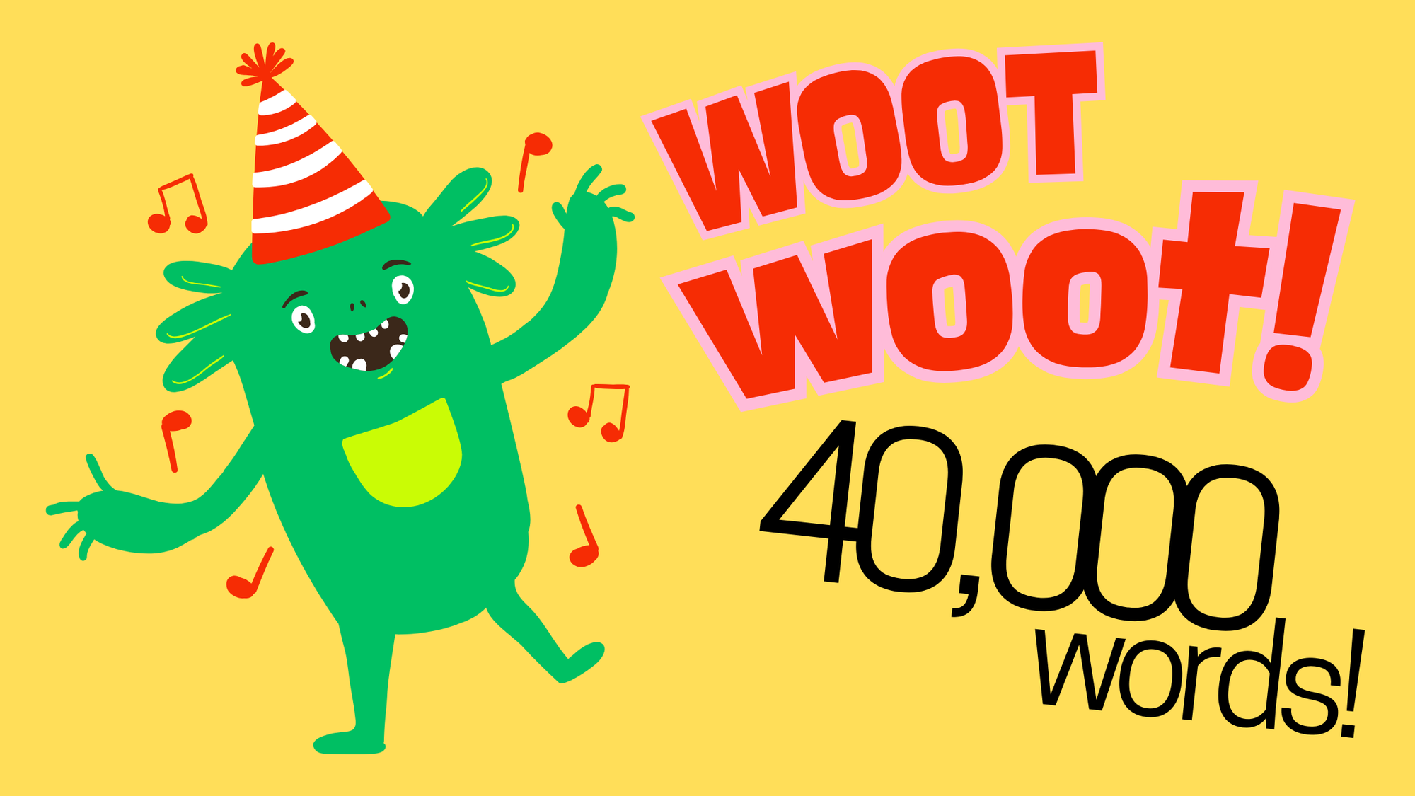 Novel milestone ahoy!