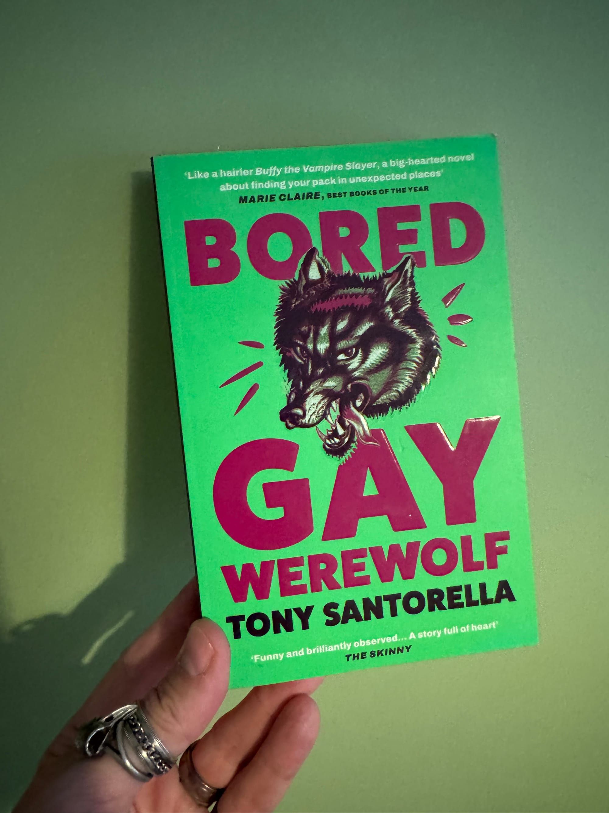 Super quick review: Bored Gay Werewolf by Tony Santorella