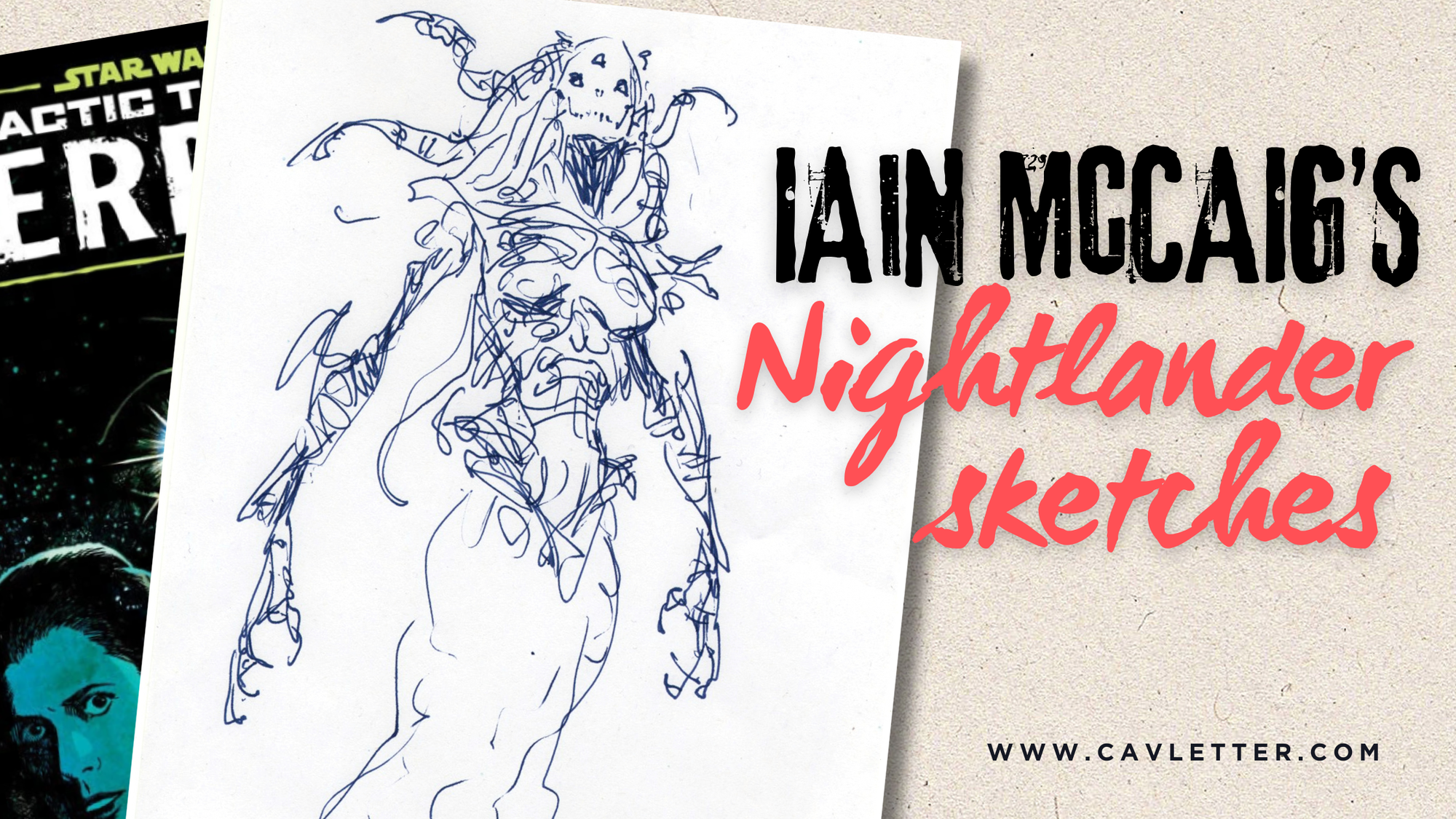 Iain McCaig's awesome Nightlander sketches revealed