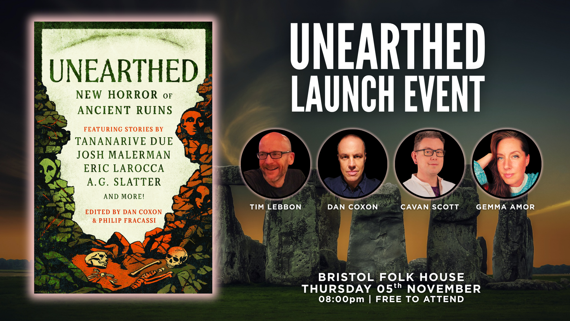 New Event: Unearthed at Bristol Folk House