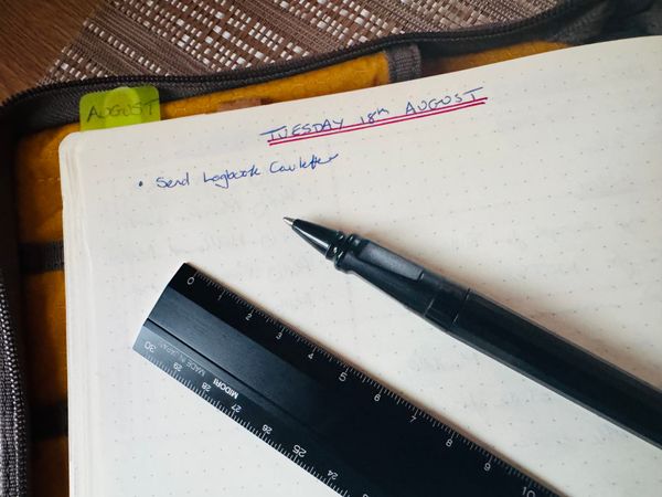 Inside my logbook: The Daily Log