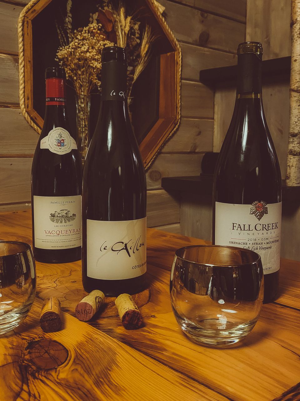 A Valentine's blind tasting