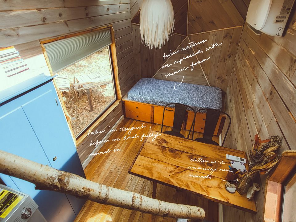 In a 200 square-foot home, every movement must be purposeful